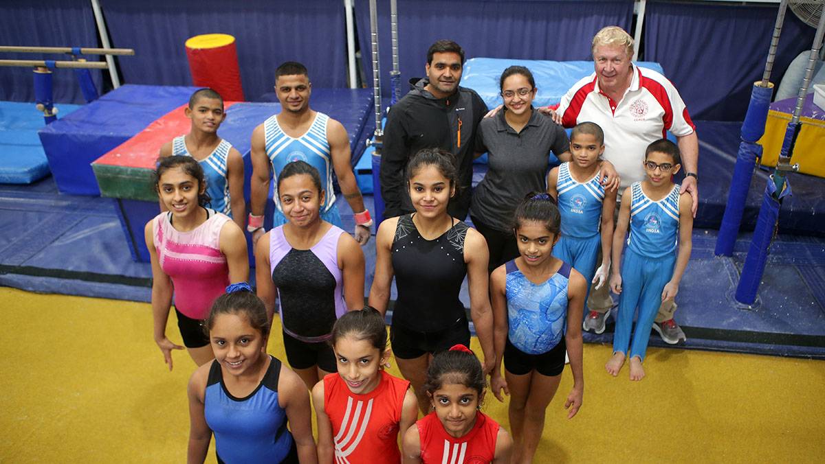  NSW Academy gymnasts meet 'A Second Chance-Rivals' stars