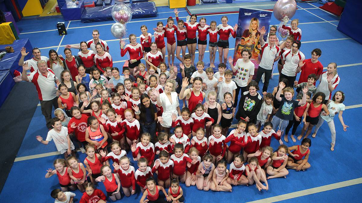  NSW Academy gymnasts meet 'A Second Chance-Rivals' stars